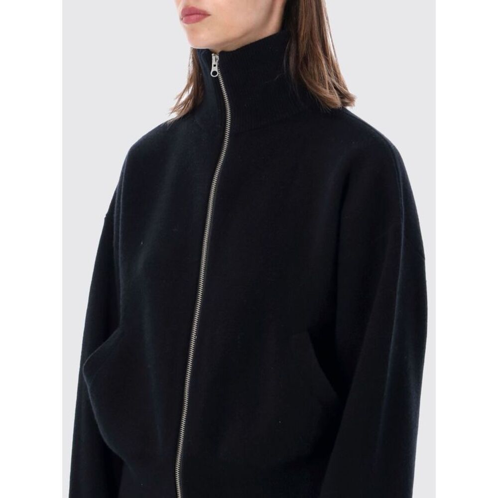 Extreme Cashmere Women Extreme Cashmere 100% Cashmere Turtleneck Zip Cardigan - Picture 3 of 3